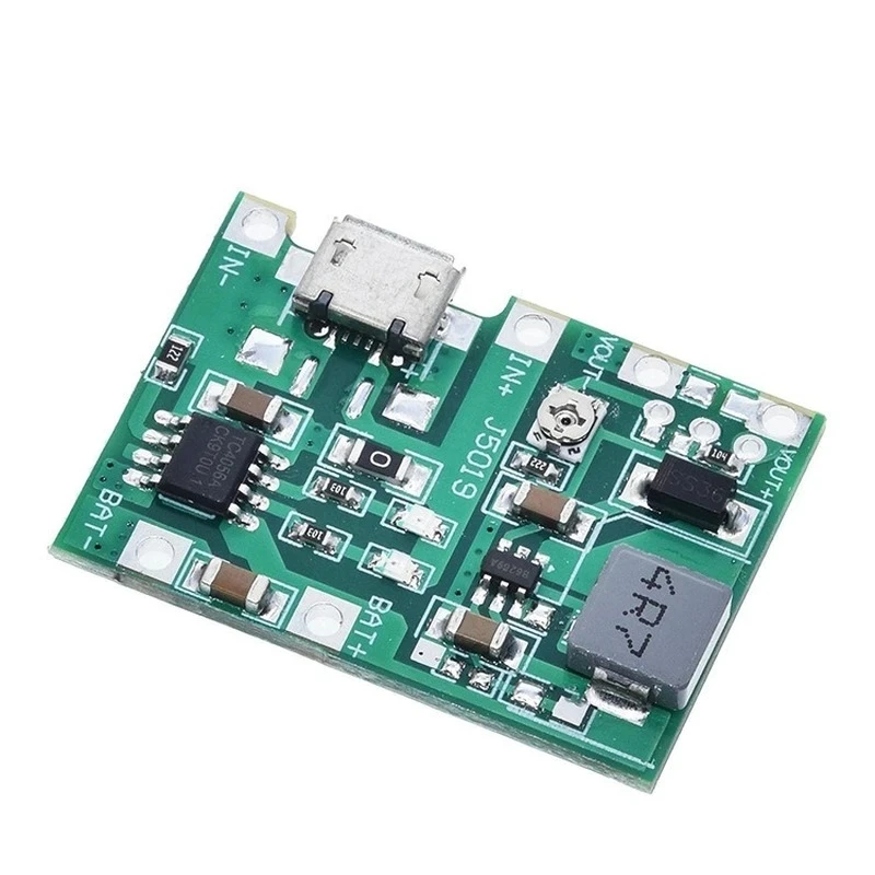 

3.7V to 9V 5V Charge Boost Discharge One Adjustable 2A Multimeter Modified 18650 Li-ion Battery Module