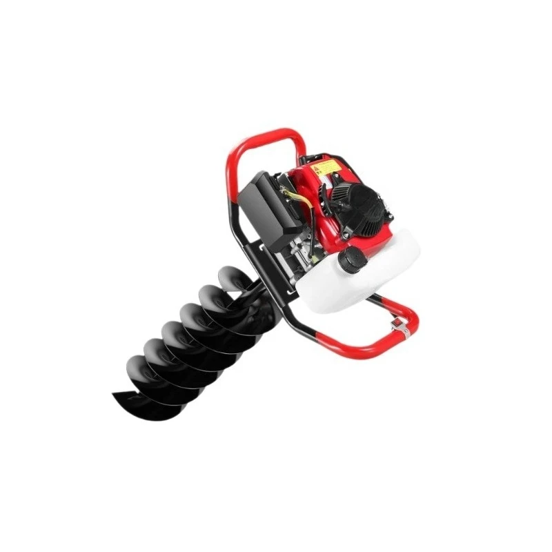 Four-stroke ground drilling machine drilling ice digging single machine hole opening planter seeder