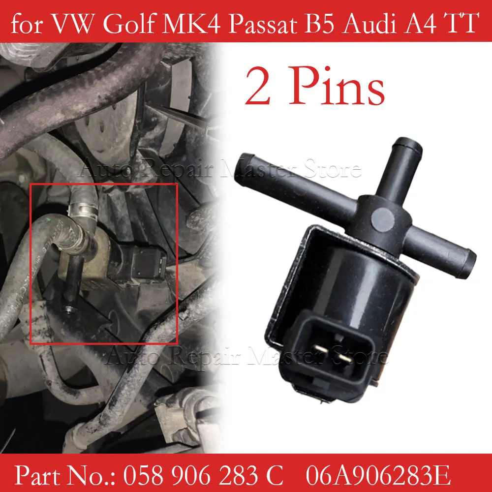 Válvula de Control de presión de refuerzo para Audi TT MK1 8N 1,8 T 180 225 058906283C 06A906283E 058906283E accesorios de coche