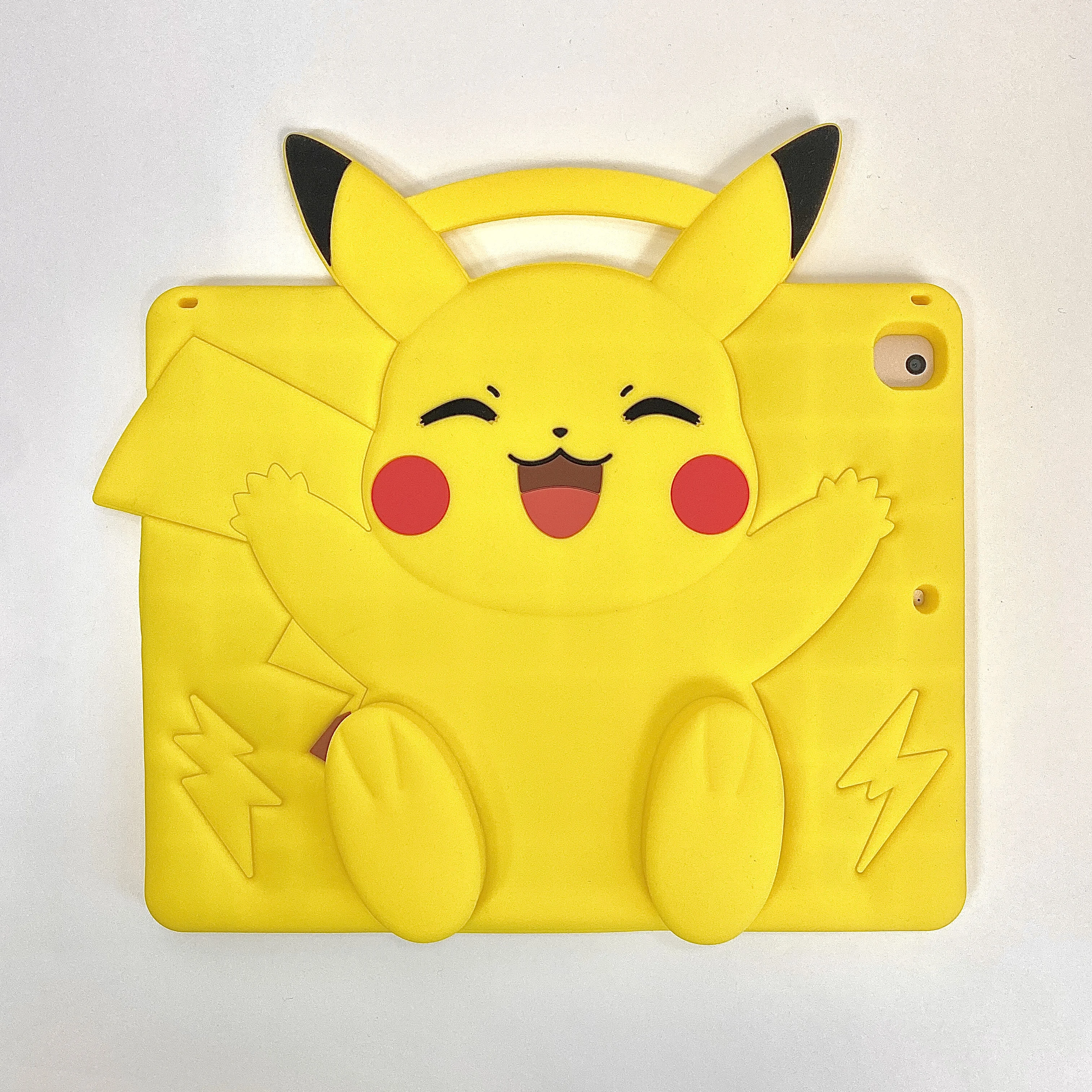 Etui 3D z motywem kreskówkowym Pokémon Pikachu na iPad Mini Air 2 3 4 5 6 7/Pro 9.7-11 (2018-2025)/7. 8. 9. generacji/10. generacji, pokrowiec na tablet dla dzieci — zdjęcie produktu 7