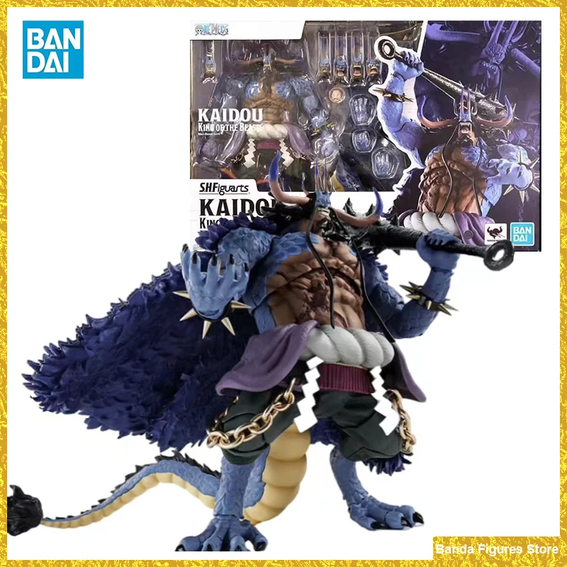 

Original Bandai S.H.Figuarts SHF Kaido Of The Beasts Human Beast Form Kaidou In Stock Anime Action Collection Figures Toys