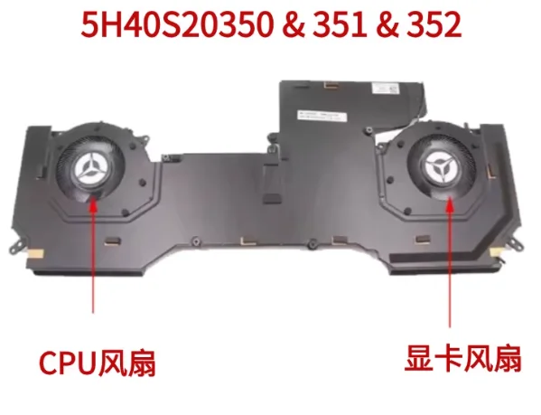 For Lenovo Legion 7-16ITHg6 82K6 Cooling Fan Module Copper Tube 5H40S20350 351 352