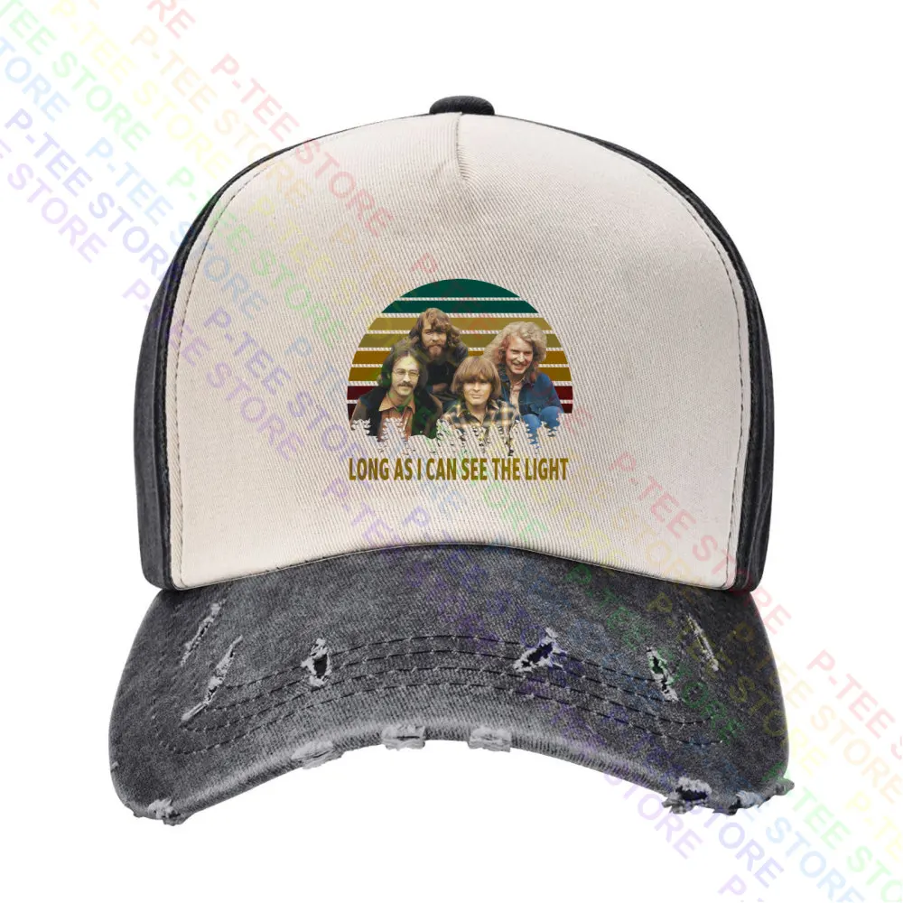 Creedence Clearwater Revival Long As I Can See The Light Baseball Cap Snapback Caps Knitted Bucket Hat