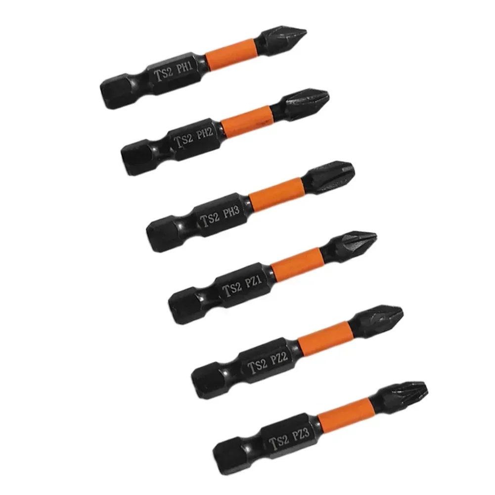 Electric Screwdriver Screwdriver Bit Magnetic Batch Head Alloy Steel Orange PH2 PH3 PHZ1 High-quality PZ2 Brand-New