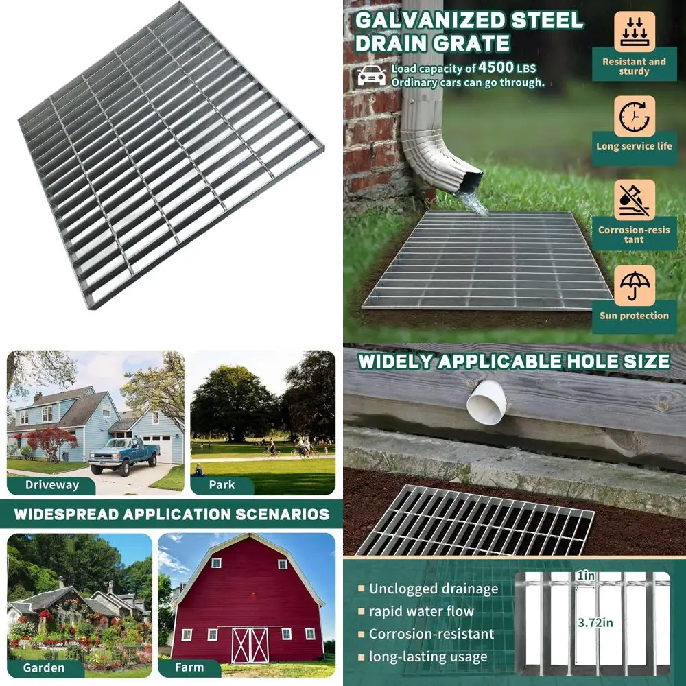 

Corrosion-Resistant Steel Drain Cover