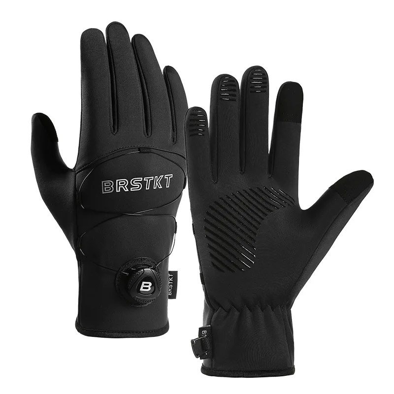

Motorcycle Sport Gloves for Warmth and Insulation in Outdoor Conditions Suitable Men Touchscreen Design Anti-slip Function