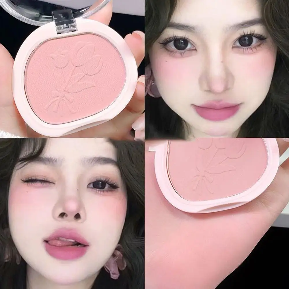 Novo Velvet Mist Blush 32g mat naaktpoeder |   Soft-Focus Face Blusher Contour Langdurig mengbaar voor natuurlijke uitstraling