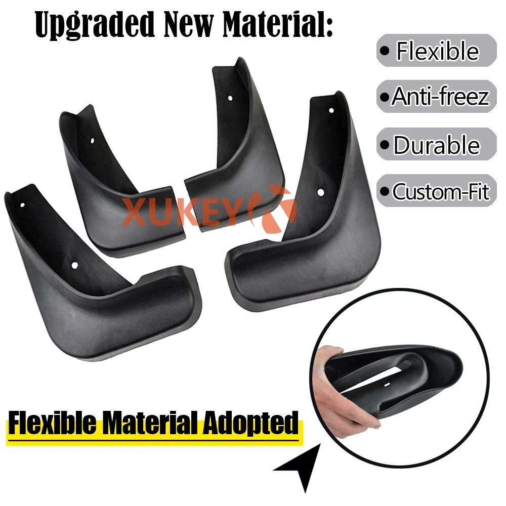 Mudflaps Splash Guards Set Molded Mud Flaps For Ford Mondeo Mk4 2007 - 2012 Front Rear Mudguards Fender 2008 2009 2010 2011