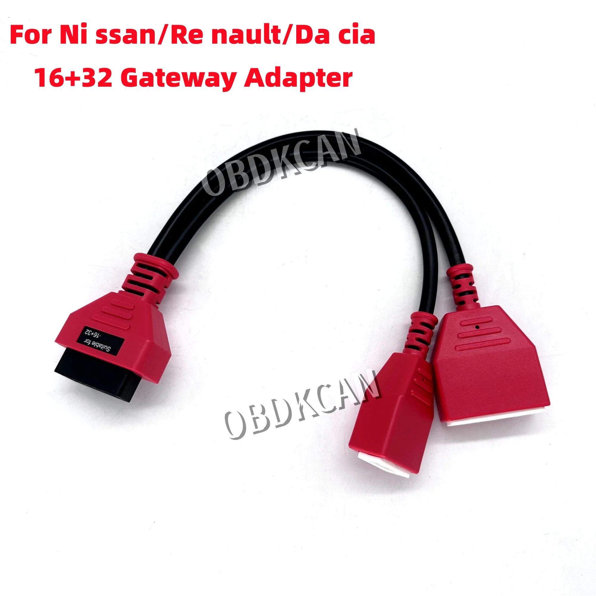 For N1ssan/ Re nault/ Da cia Gateway N1ssan Adapter 16+32 OBD2 16pin Cable Adding Key No Need Password Security Gateway Cable