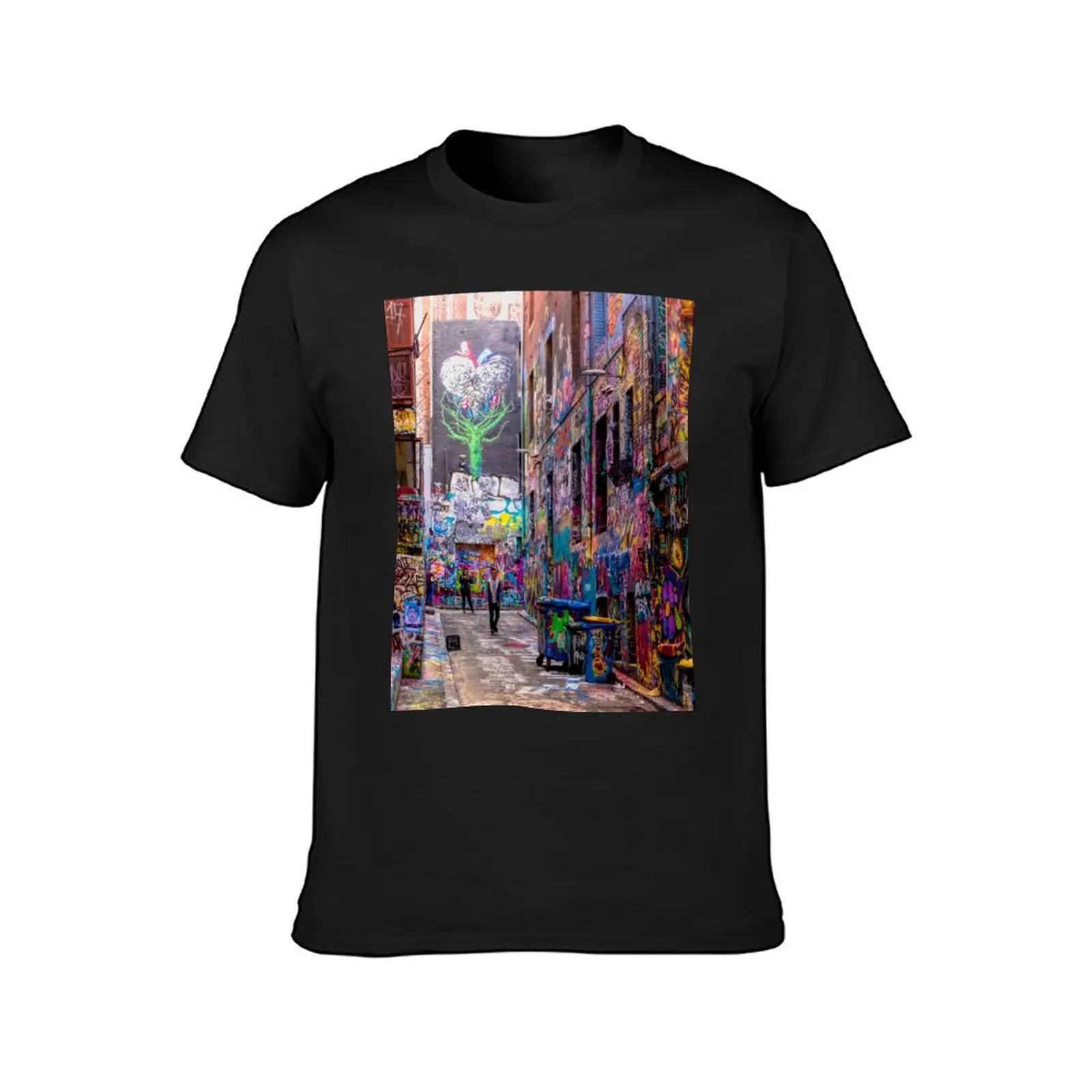 Grafitti Art T-Shirt Blouse tops vintage aesthetic clothes heavyweight t shirts for men