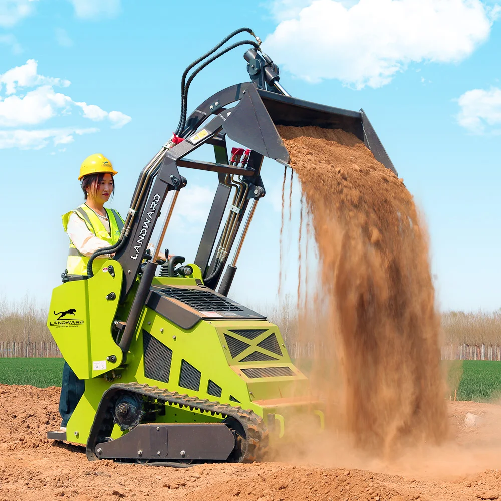 Lenklader Günstiger Radlader Farm Compact Track Kompaktlader EURO 5, EPA Kubota Diesel Mini-Radlader