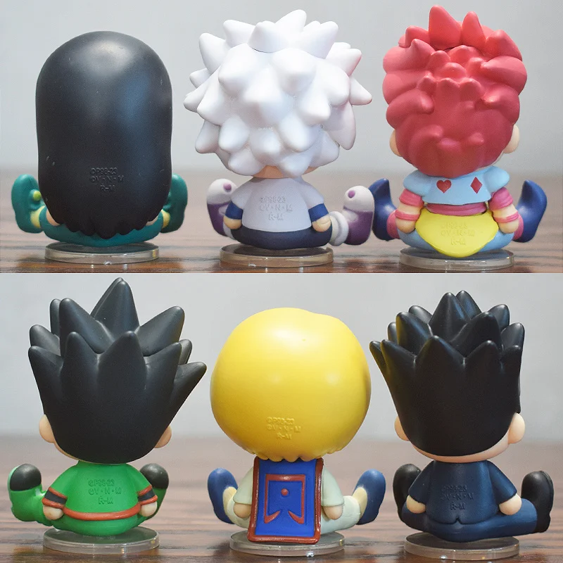 RE-MENT Hunter X Hunter Chrollo Zoldyck กล่องตาบอดของเล่นอะนิเมะรูป Exam Mini Bean Eye การทดลองบทความกล่องตาบอดตกแต่ง