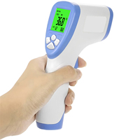 Non-contact Laser Infrared Fever Thermometer Medical Digital LCD Household Ear Thermometer for Infant Adult Body Temperature
