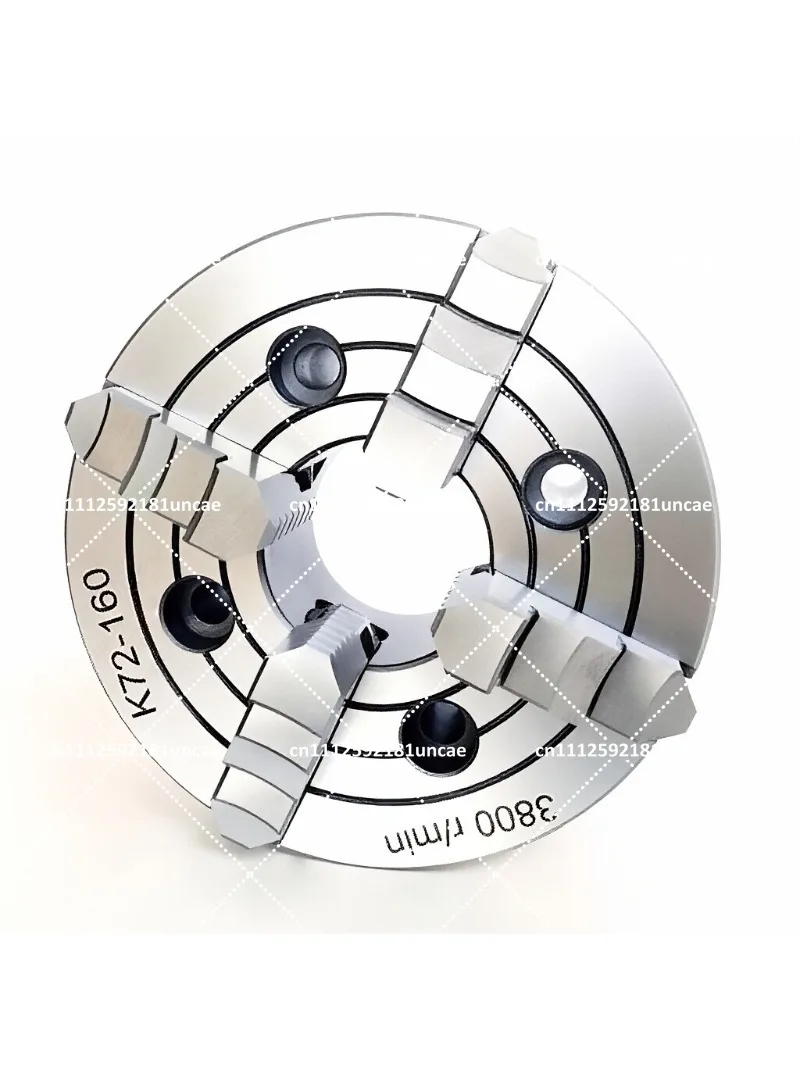4 Jaw Chuck 250mm Manual Lathe Chuck, 4-Jaw Independent Chuck for Precision Turning