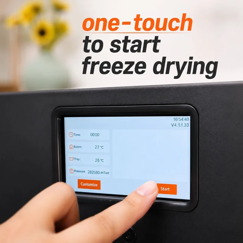 Small Household Freeze-drying Machine, Freeze-drying Equipment For Food, Fruits, Vegetables, Pet Food, Pharmaceuticals, Pharmace
