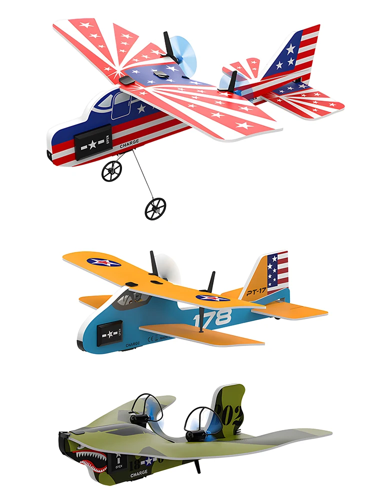 9IMOD RC Avião 800 801 802 Planador 2CH MPP Smart Gyro 2.4GHZ Aeronave de controle remoto