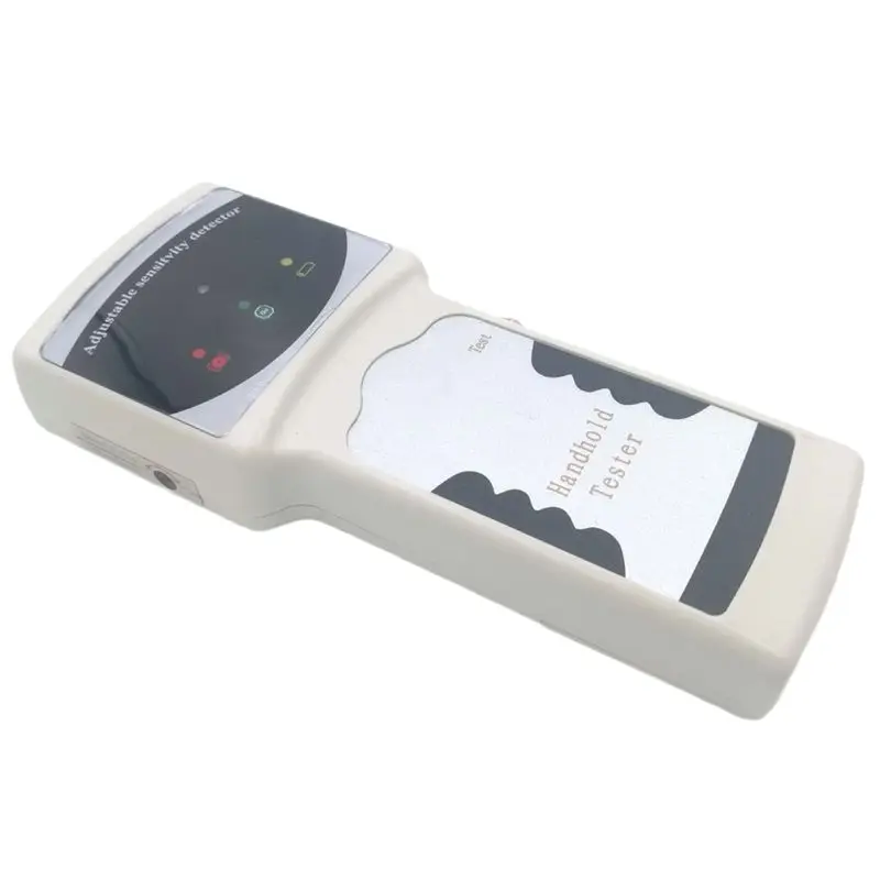 

EAS Anti Theft RF Handheld Detector 8.2MHZ White For Testing Hard Security Tags Color
