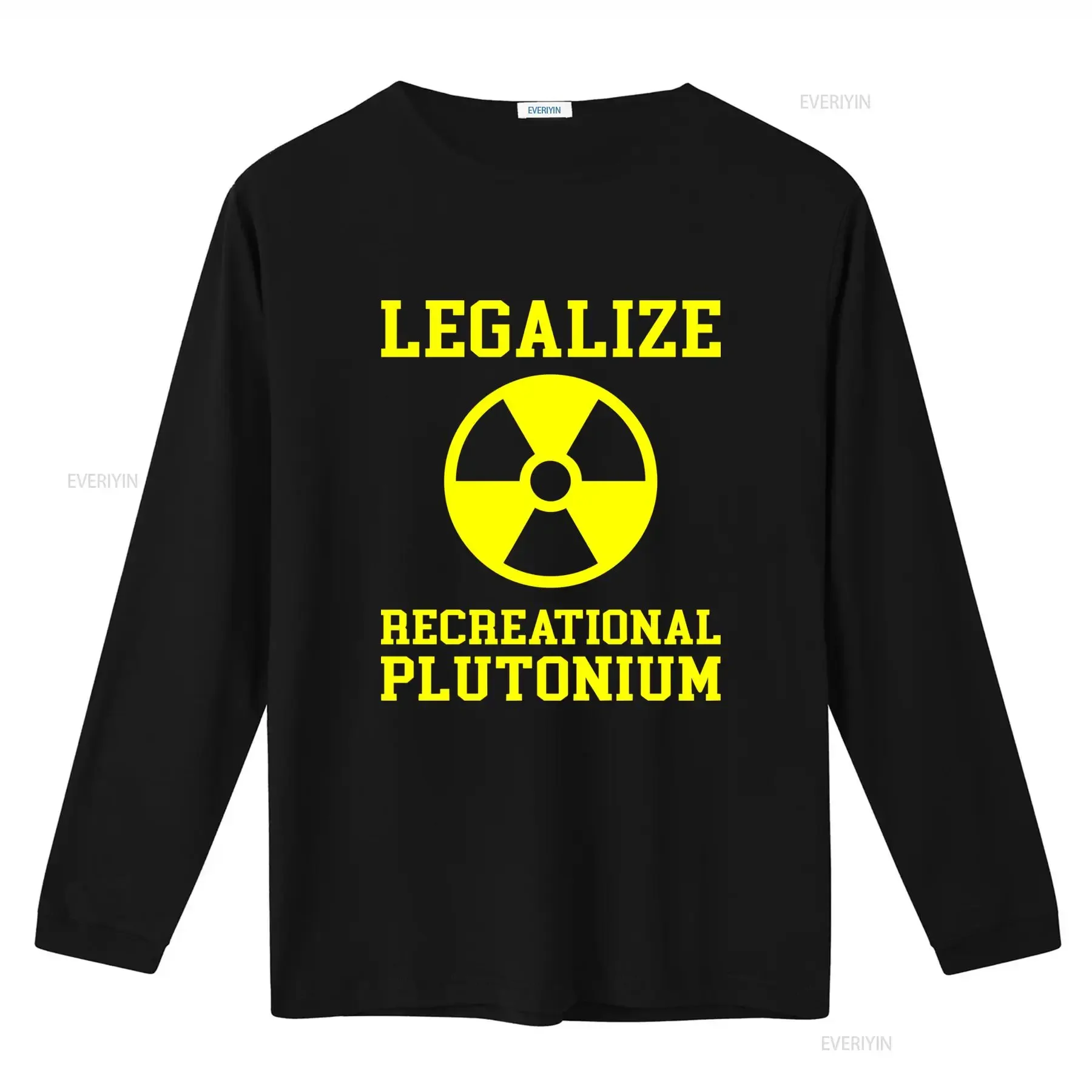 Legalize Recreational Plutonium T Shirt Bold Design for Statement Makers vintage Washed Stylish fashion homme Breathable