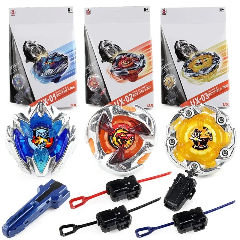 Takara Tommy Beyblades Burst Top X Toy UX Series UX-01-02-03 Blue Dragon Sword Combat Top Box