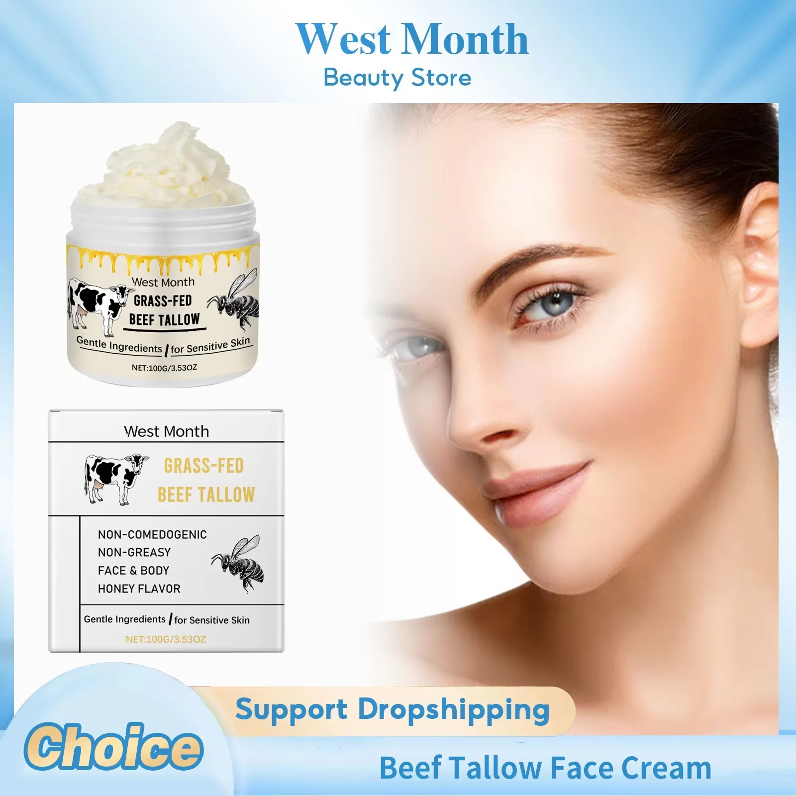 Moisturizing Face Cream Brightening Soothing Hydrating Dry Skin Repair Firming Smooth Increase Elasticity Nourishing Face Cream