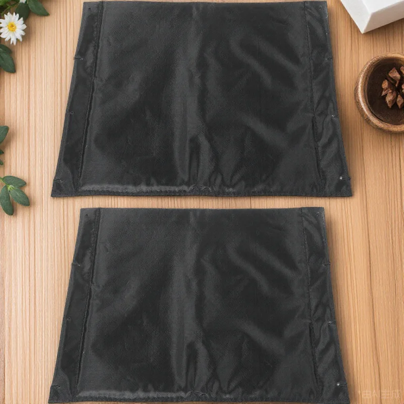 

2Pcs Wheelchair Cushion Strong Oxford Material High Density Support Non Skid Surface Easy Clean Portable Design for All