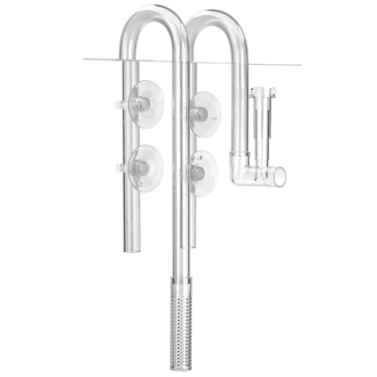 AA98 Inflow Outflow Inlet Outlet Skimmer Aquarium Zubehör Anlage Tank Rohr Fisch Wasser Filter Fischglas Terrarium 12mm