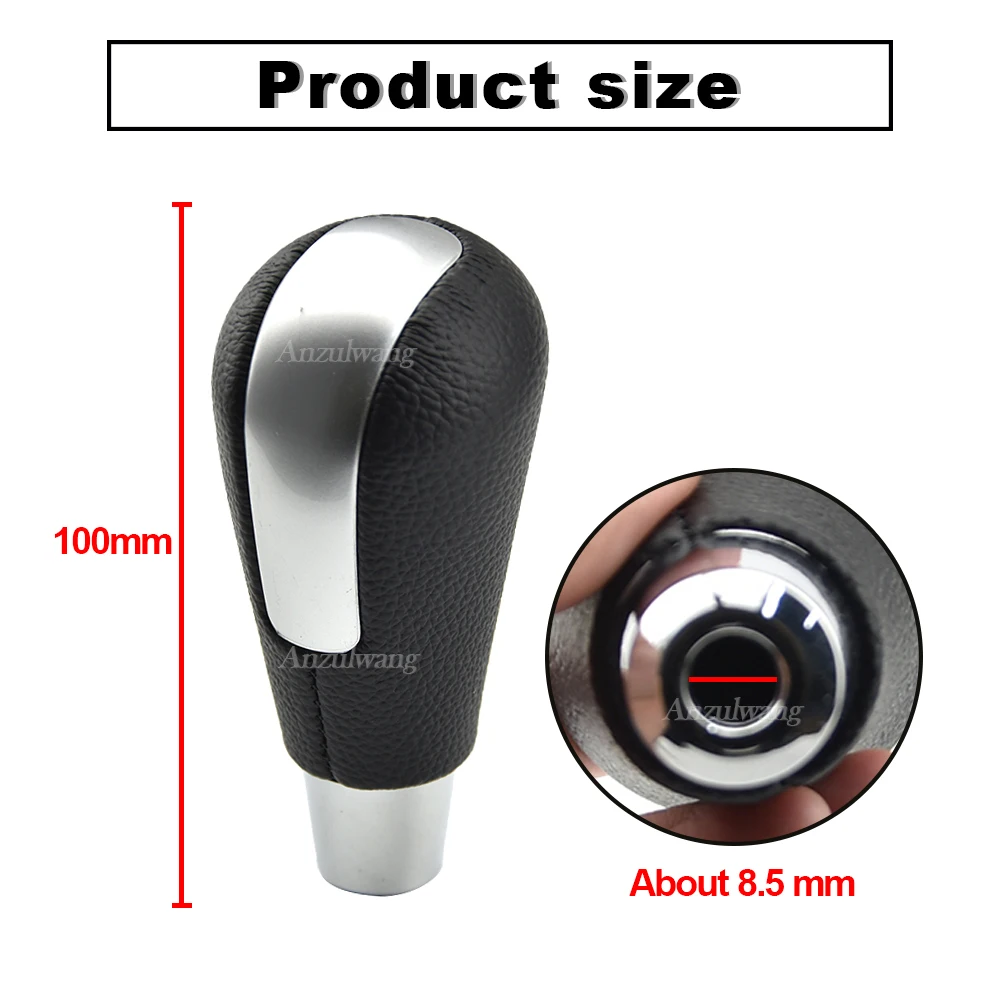 Gear Shift Knob Comfortable Touch Feeling Gearstick Head Replacement Fit for Mazda 6 GG GH Mazda 8 CX-7 MX5 RX8 Mazda 3 BK BL