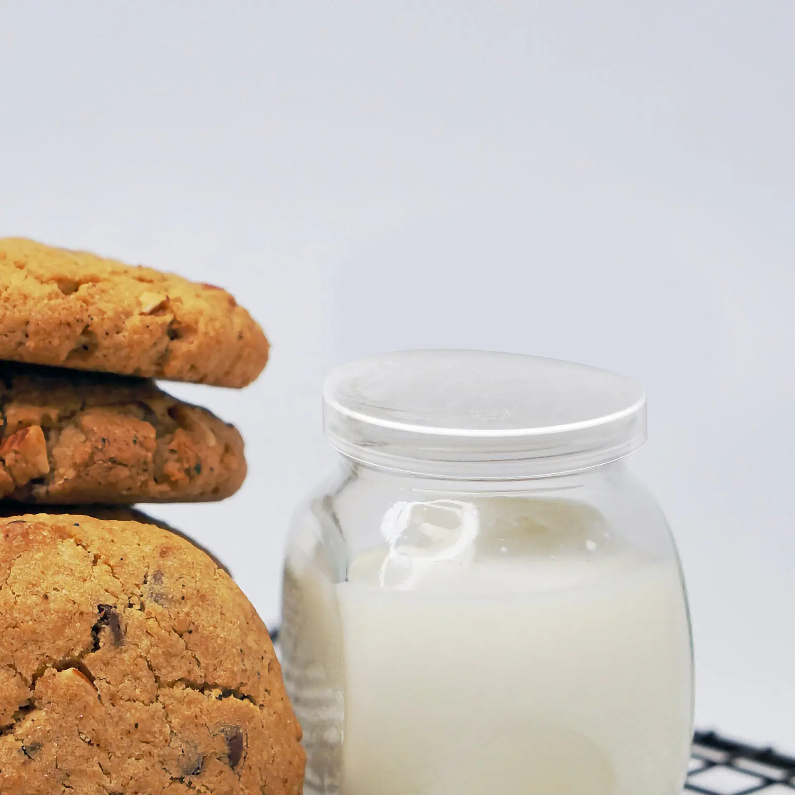 

50Pcs Milk Bottle Caps Leak-Proof Reusable Replacement Lids for Daily Use Juice Seal Protective Caps for Home Replacement Lids