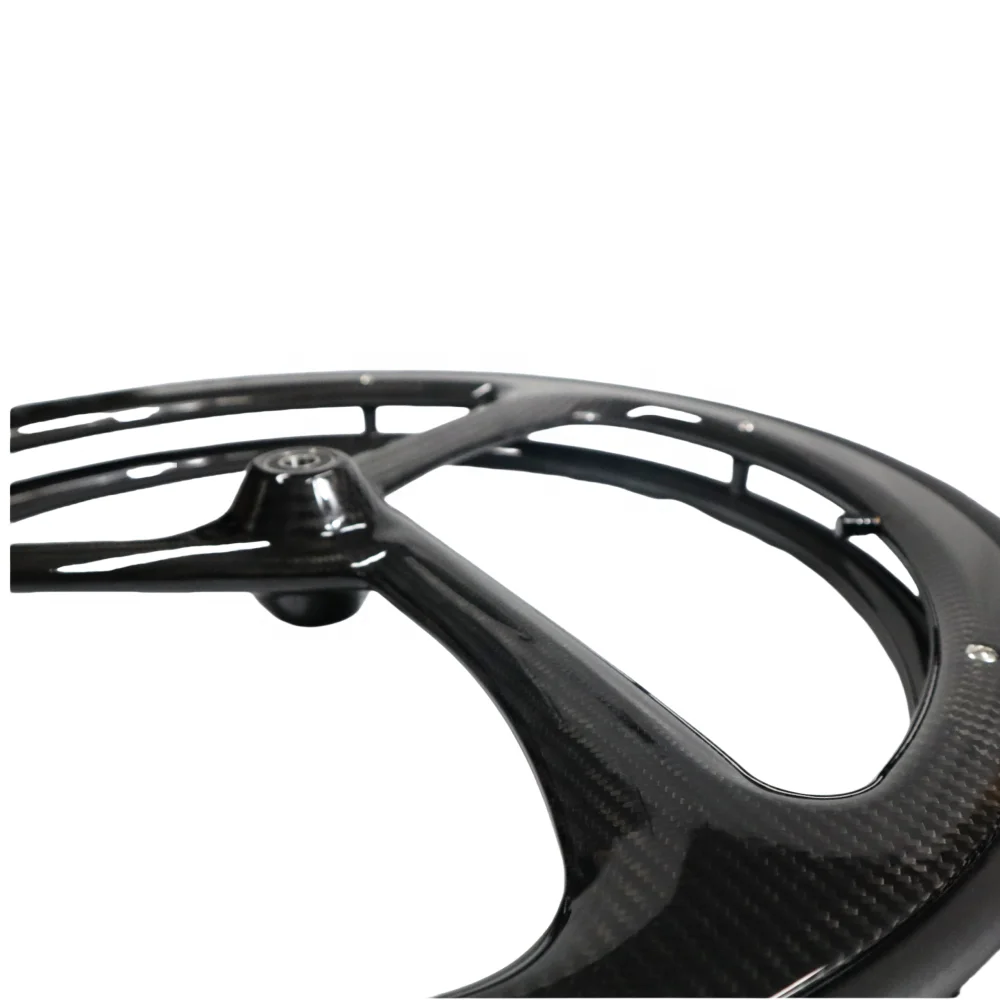 Ban Roda Belakang Manual Serat Karbon 24-Inci