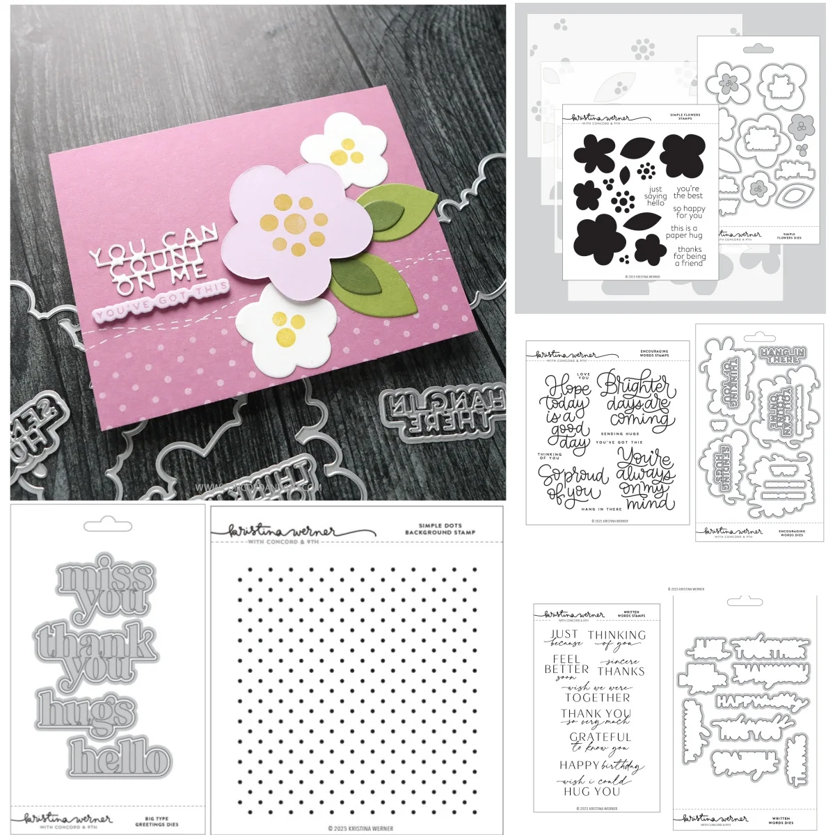 

Flowers Letter Dots Background Clear Stamp Die Cutting Stencil for DIY Decorating Scrapbook Paper Card Album Craft 2025 Spring