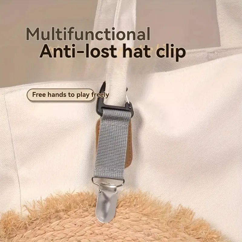 2/4pcs Multifunctional Outdoor Travel Clips,Can Be Used to Clip Hats, Gloves, Etc. Small And Practical,Easy toCarry.random color