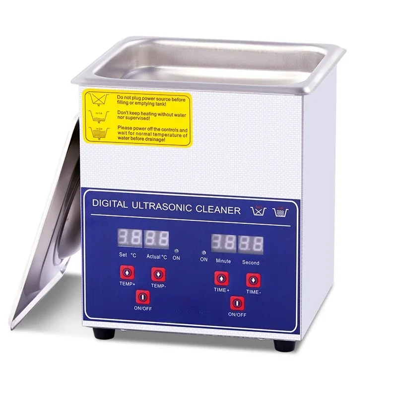 Small ultrasonic cleaning machine, nozzle glasses, jewelry watches, cleaning machine 2L source