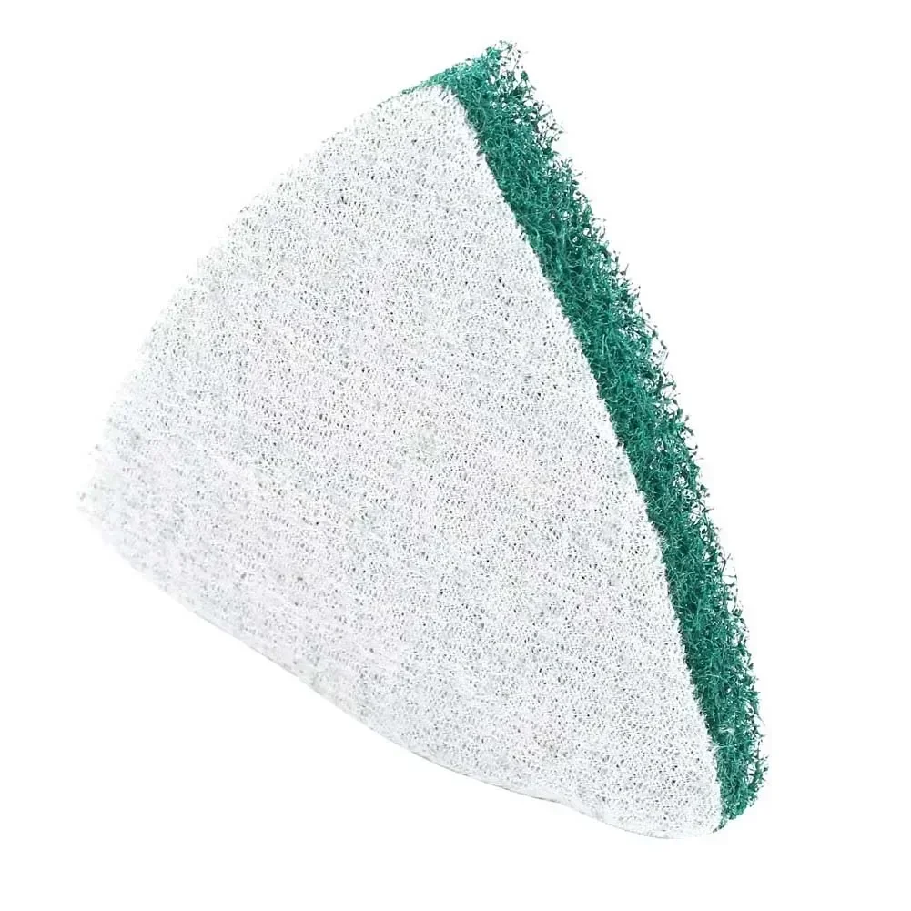 5pcs 13mm ไนลอน Pad สามเหลี่ยม Scouring Pad แผ่นขัด Self กาวแผ่นเครื่องบดอุปกรณ์เสริม