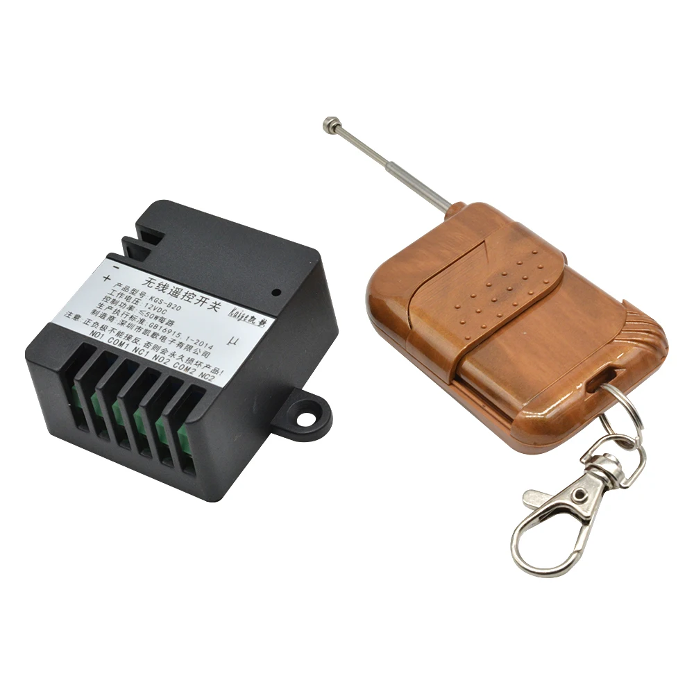 315MHz 433MHz DC 12V 2CH 2 Channel Wireless RF Remote Control Switch Transmitter+ Receiver Relay Switch Module