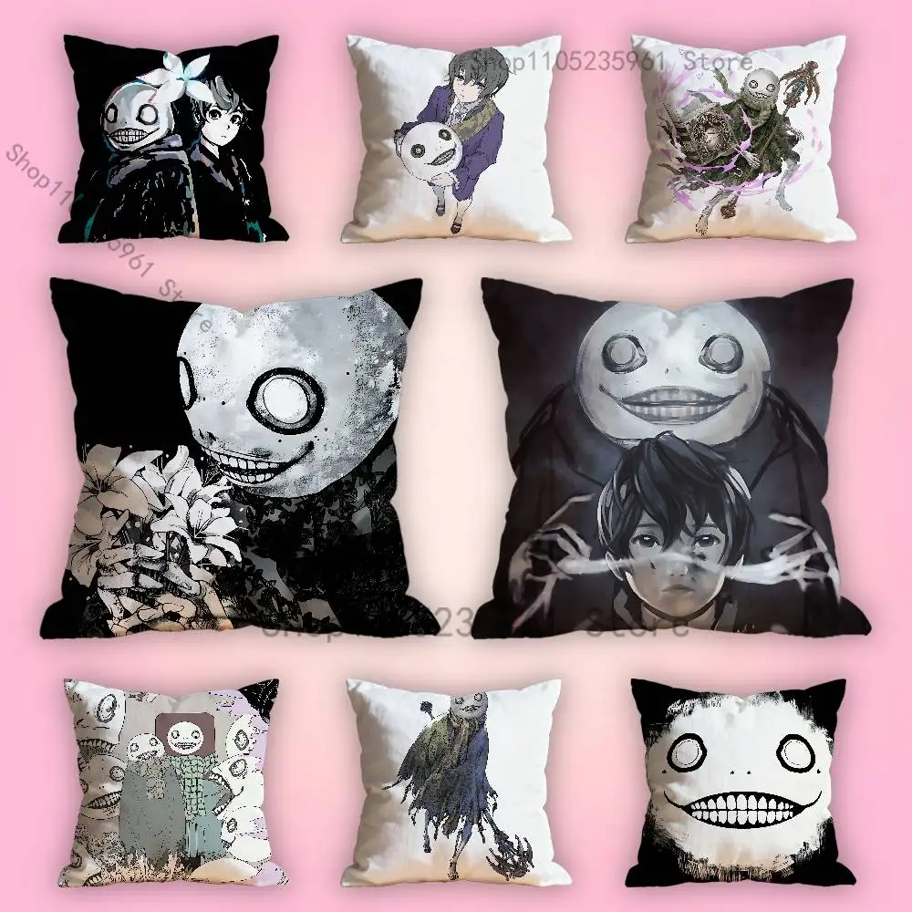 

N-Nier R-Replicant Emil Dark Print Polyester Pillow Case for Valentine gift Home Sofa Cushion Cover Decoration Custom