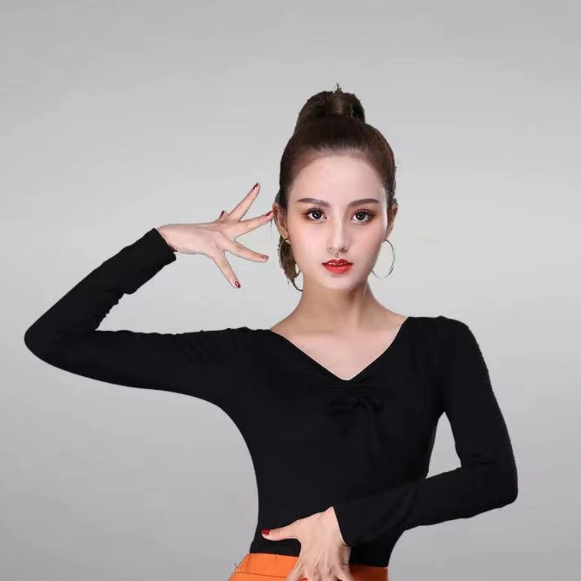 Latin Dansrok Performance Training Jurk Mode Hippe Dansrok Onregelmatige Rok