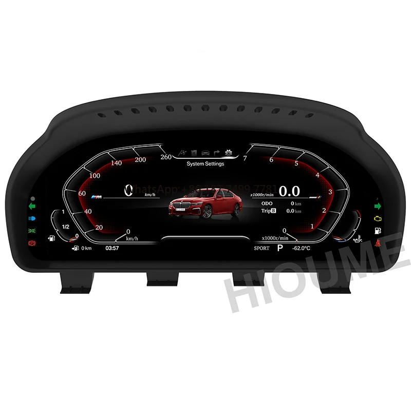 

Car Auto Meter Speedometer Panel LCD Dashboard Digital Instrument Cluster for . 3 / 4 Series F30 F31 F32 F34 F35 2013-2019