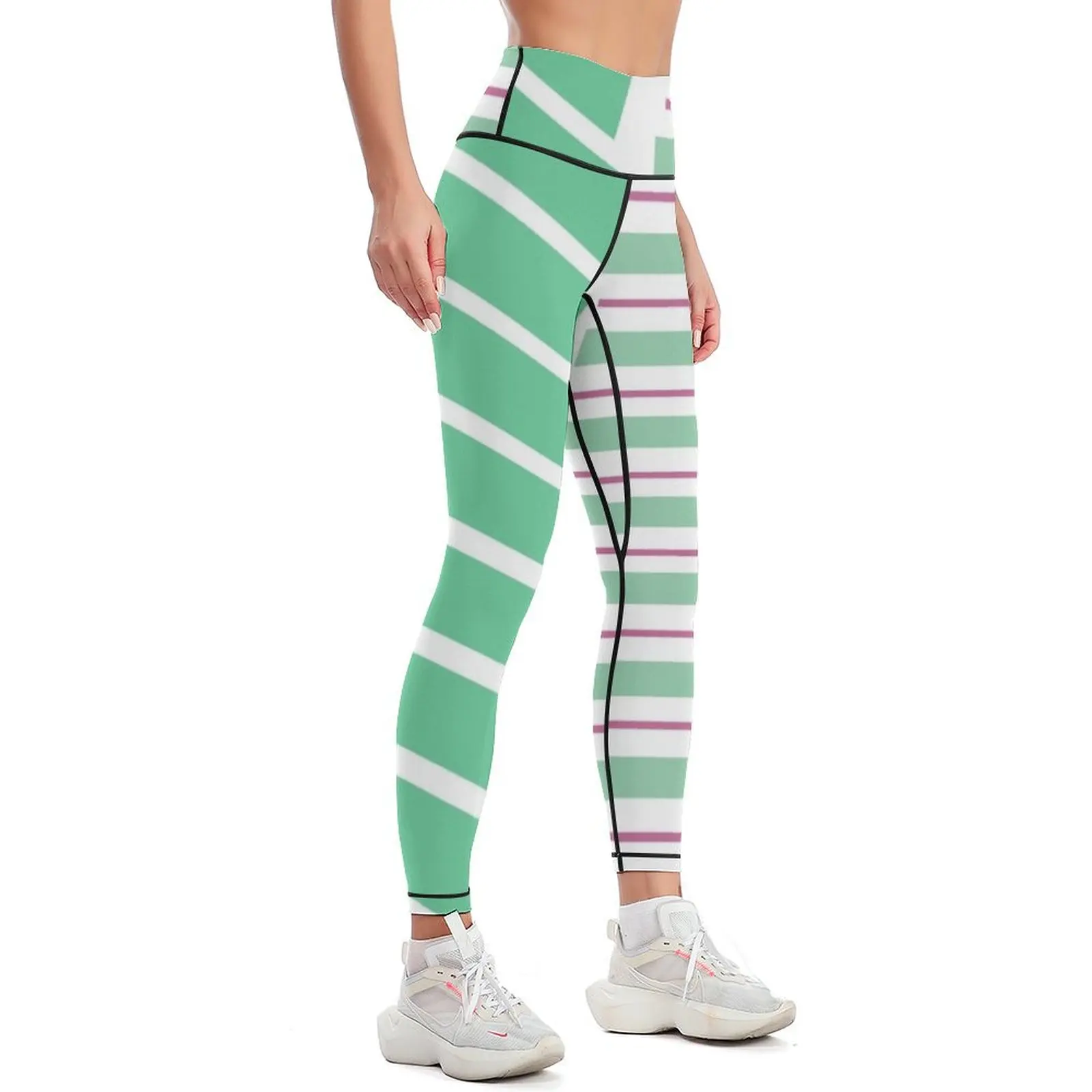 Leggings con gambe dolci Leggings push up push up fitness da donna