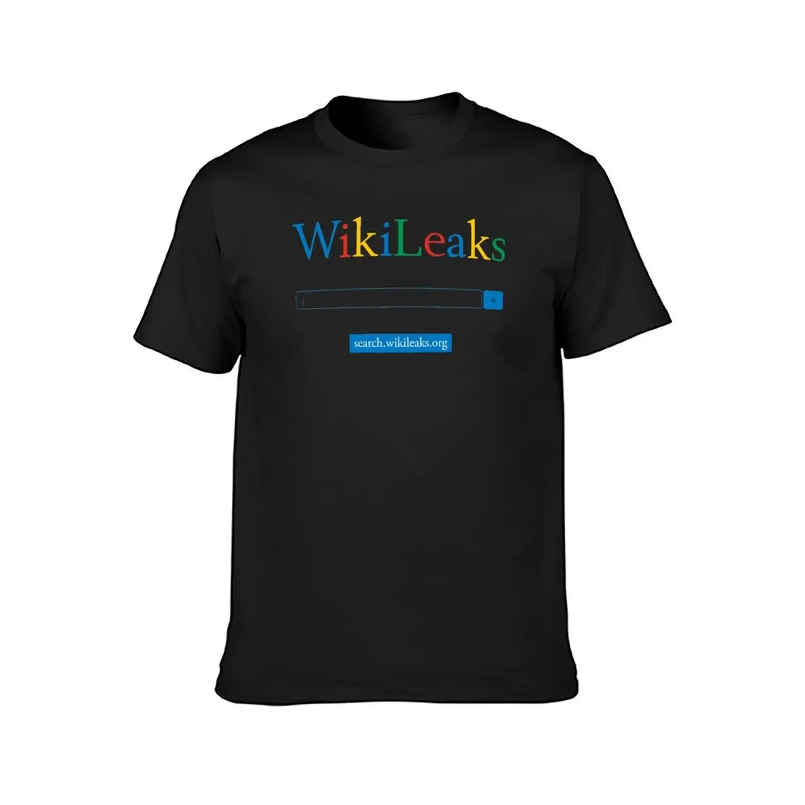 WikiLeaks Search T-Shirt anime figures cute clothes plus size clothes mens graphic t-shirts anime