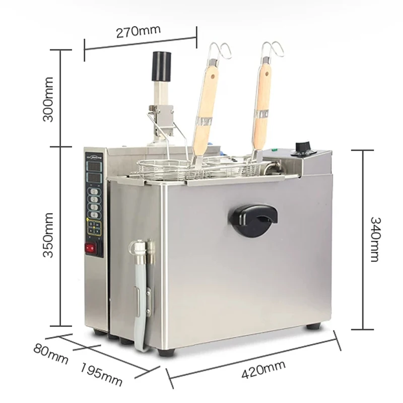 

Double-Boiler Noodle Cooker, Commercial Electric Noodle Cooker, Automatic Height Adjustment, Convenience Store Noodle Boiler