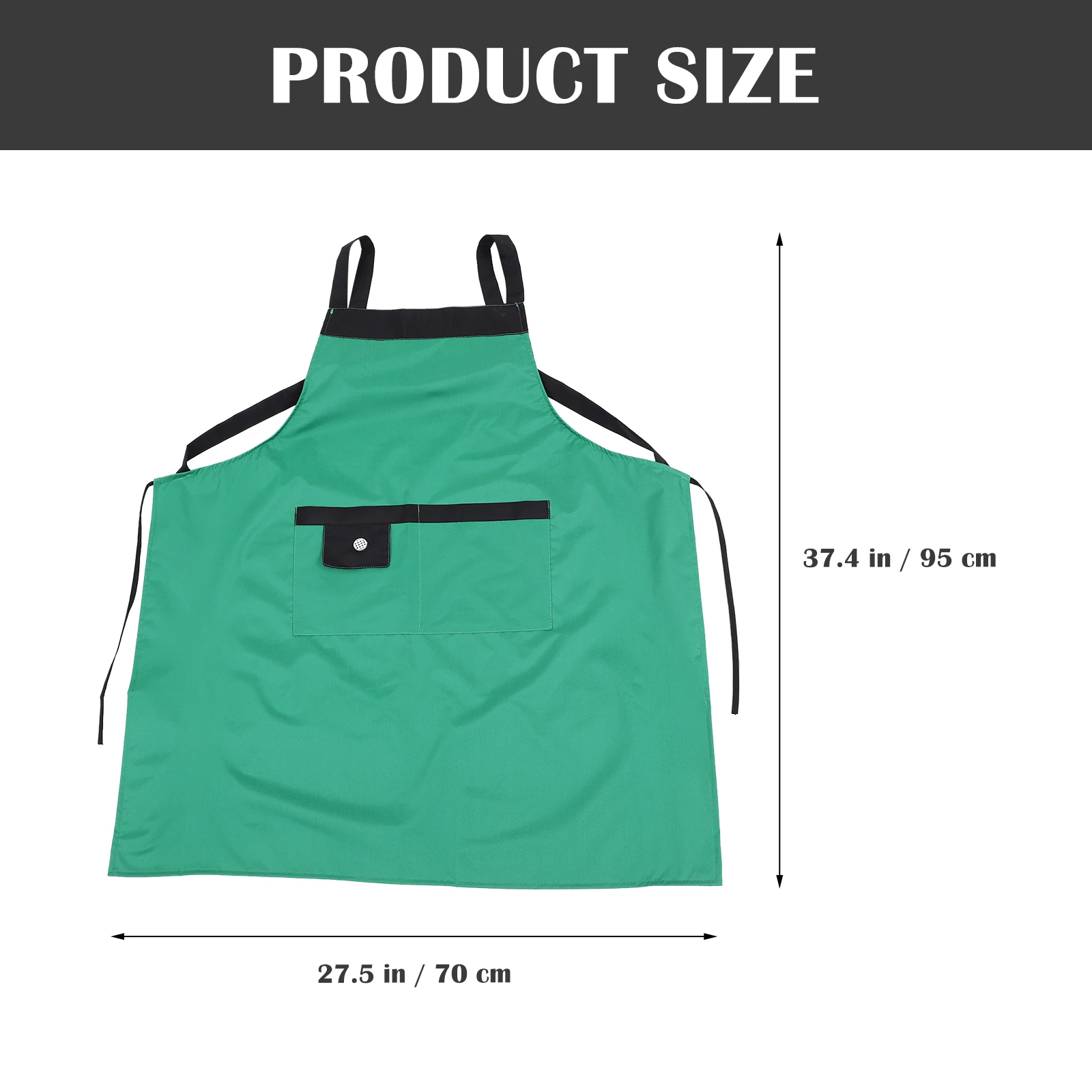 

Waterproof Oil-Proof For Chef Cooking Baking Kitchen Multi-Purpose Reusable Sleeveless Work Apron Household Supplies
