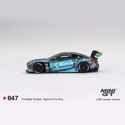 Mini GT #647 1/64 M4 GT3 #97 Die-cast alloy car model collection gift