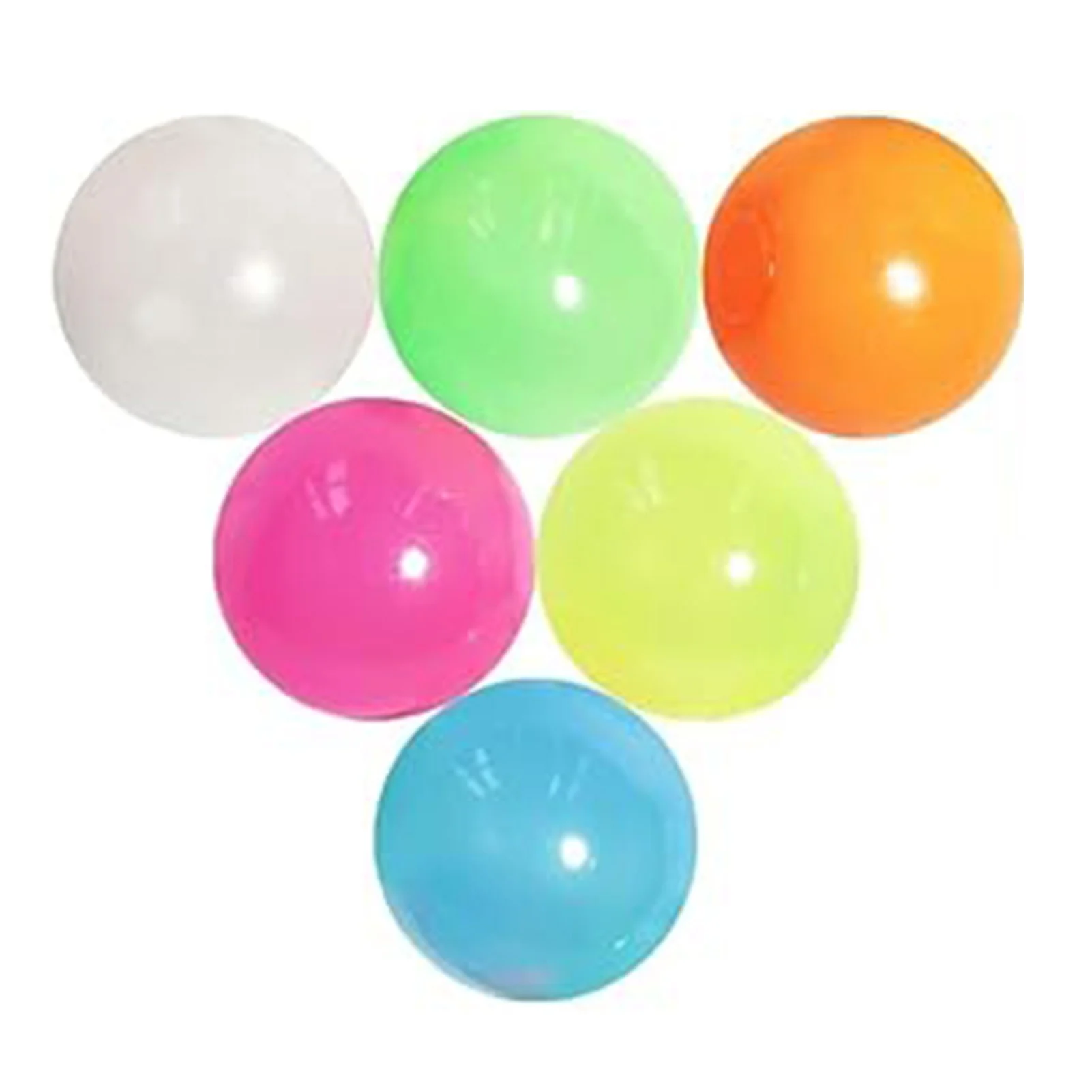 

Sticky Glowing Ball Anxiety Toy Interesting Anti-fall Bouncy Sticky Ball Toys for Kids Adults Anxiety Stress Relief Toy