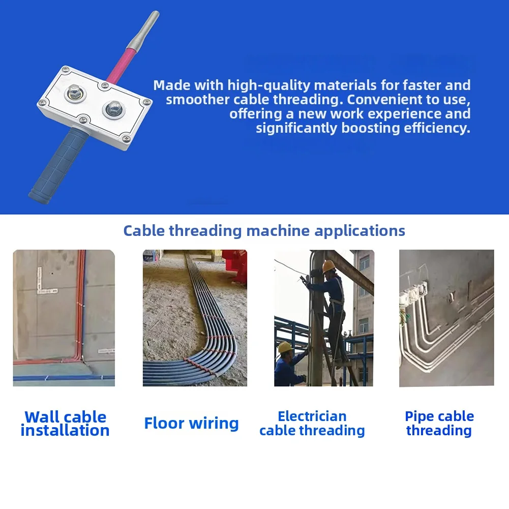 /Metal /Wire /Pulling Tool For Electricians Cable Threading Device Wall Wiring Machine Automatic Stringing Electrical Work Equip
