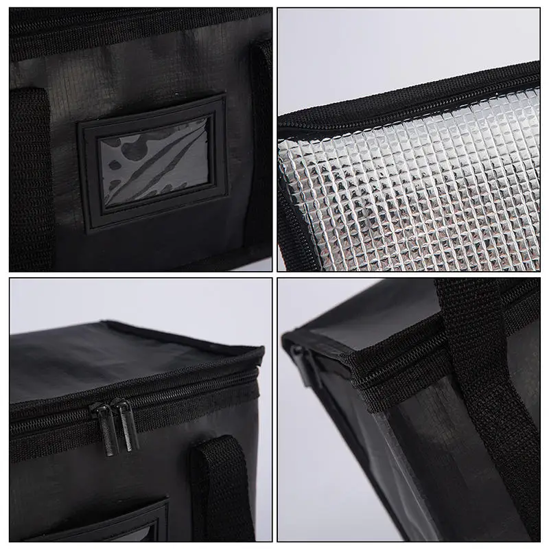 16/28/50/70L isolierte Thermo-Kühltasche, Getränkeaufbewahrung, große gekühlte Taschen, Zinnfolie, Mittagessen, Lebensmittel, Lunchbox, mehrere Kapazitäten – Detail 7