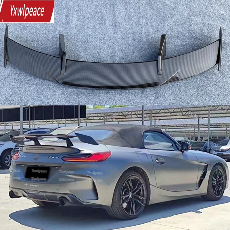 

For BMW Z4 G29 GT Style Carbon Fiber Rear Spoiler Trunk Wing 2019 2020 2021 2022 2023