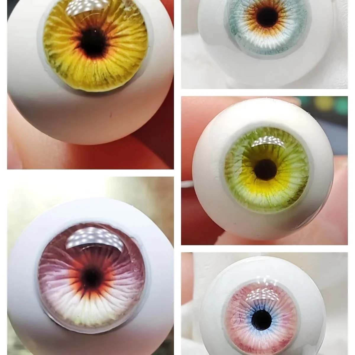 

Beautiful Toys Eyes 10mm 12mm14mm 16mm OB11 BJD Doll Eyeball 1 Pair