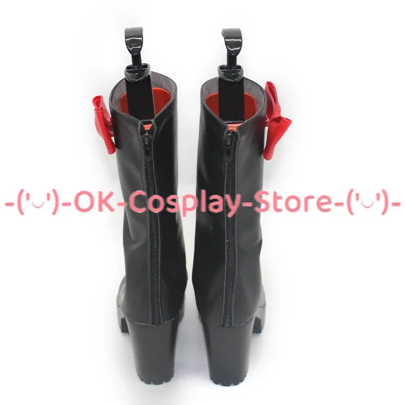 [สั่งทำพิเศษ] รองเท้าคอสเพลย์โฮชิโนะ ไอ อนิเมะ โอชิ โนะ โค อุปกรณ์ประกอบฉากสำหรับการแสดงบทบาทสมมติ งานฮาโลวีน งานคาร์นิวัล งานปาร์ตี้วันหยุด รองเท้าบูทหนัง PU สำหรับทุกเพศ