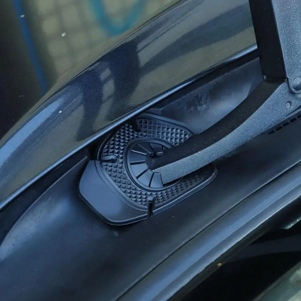 Car Wiper Hole Protection Cover Wiper Dustproof Protection Protective Cover Silicone Anti-Leaf Cover Anti-clogging P3Y8
