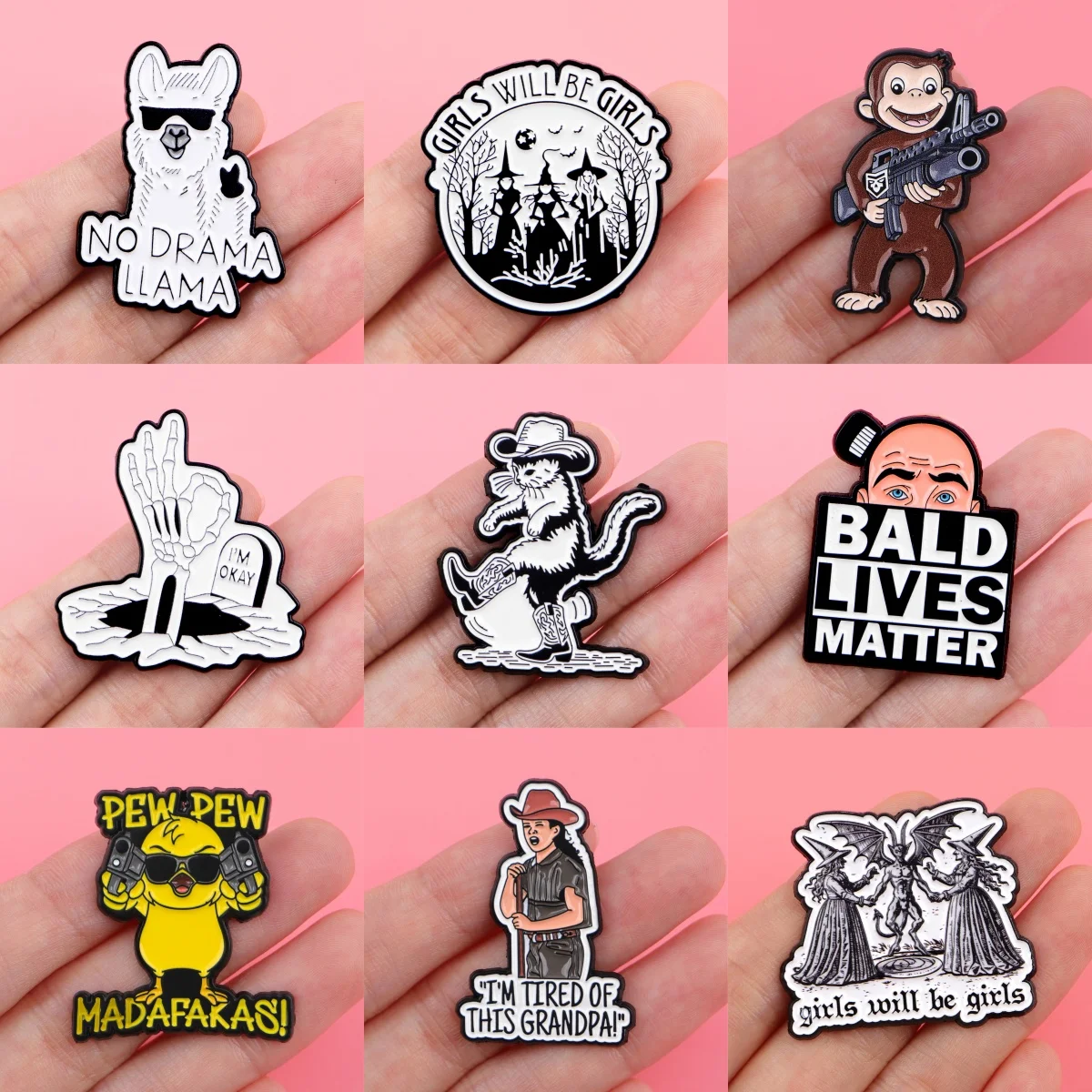 Cute Duck Brooch En…